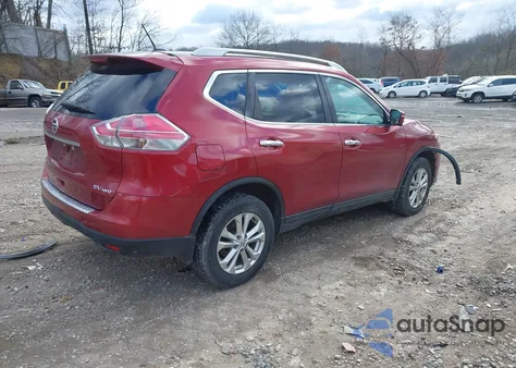 2016 Nissan Rogue Sv из США, поврежденный, VIN 5N1AT2MV2GC799992